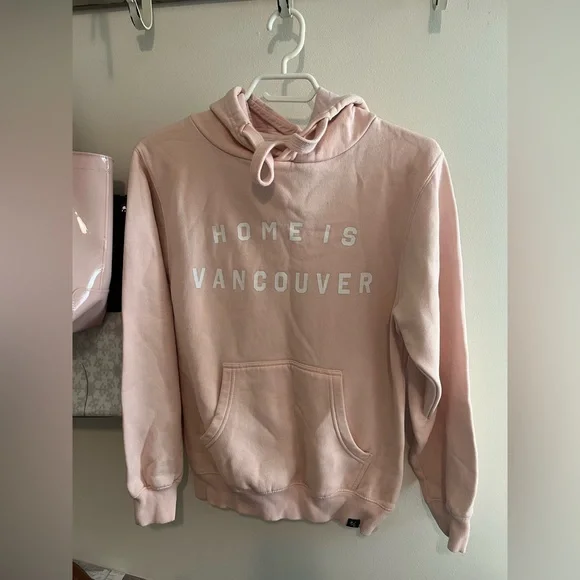 peace collective Tops Peace Collective Home Is Vancouver Pink